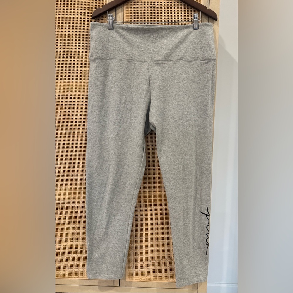 Victoria’s Secret PINK Leggings, Grey, XXL - Includes Free Jewelry Gift!